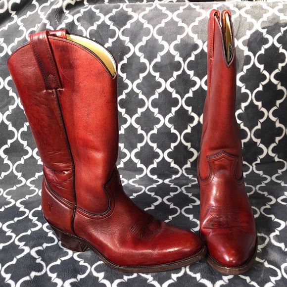 Frye Other - Men’s Frye Billy Pull On Cowboy Boots Cognac